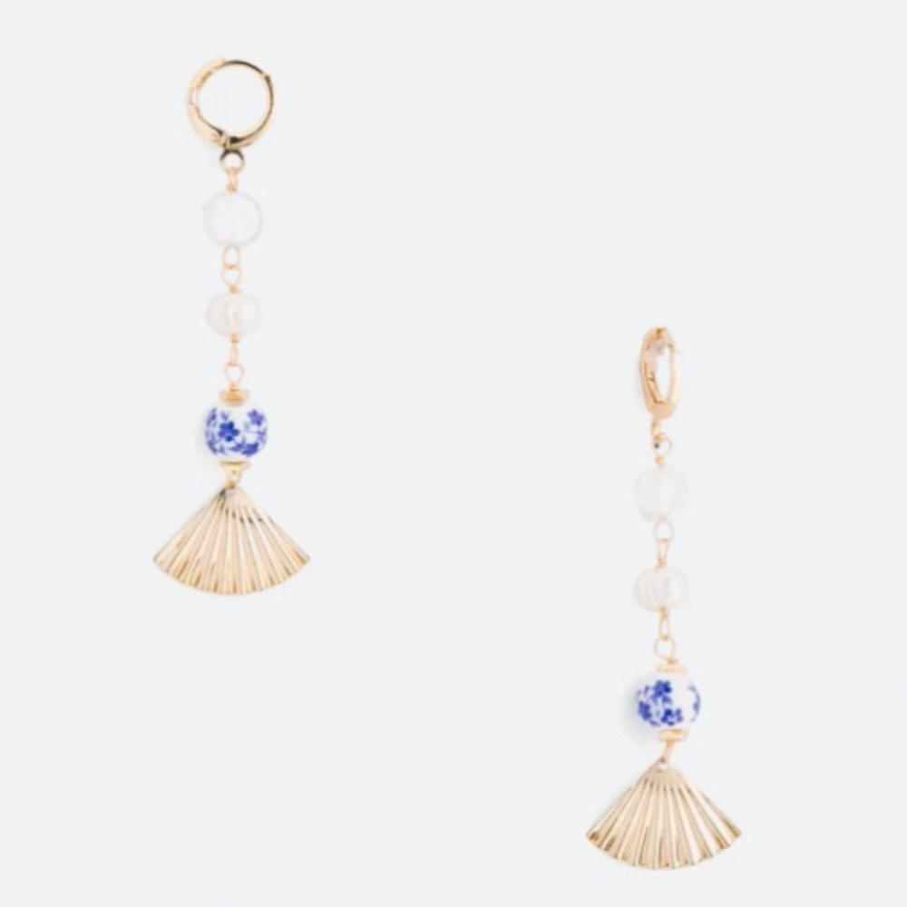 Pancea Alani Linear Drop Beads Earrings